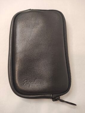 Rapha Black Leather Zip Pouch Wallet (Extremely Limited Edition)